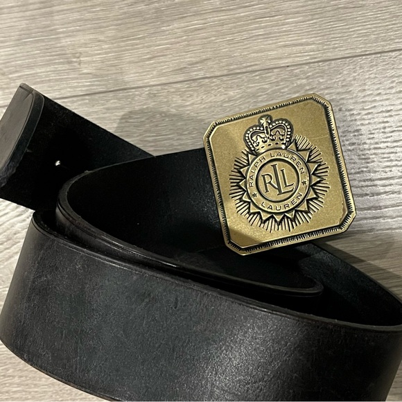 Ralph Lauren Leather Belt - Picture 2 of 4